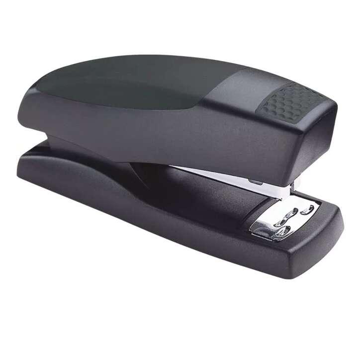 Petrus 435 Stapler da golf - Fino a 30 fogli - chiuso, aperto e inchiodato - colore nero