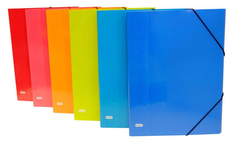 Elba Color Life Folio Sorter 12 Posizioni - Formato Folio - 12 Posizioni - Resistente e Durevole - Assortimento di 6 Colori