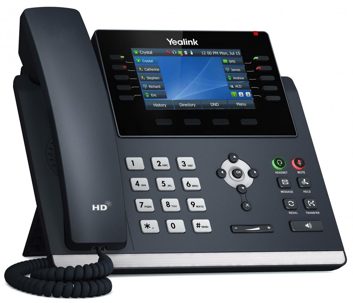 Yealink SIP-T46U telefono IP Grigio LCD Wi-Fi