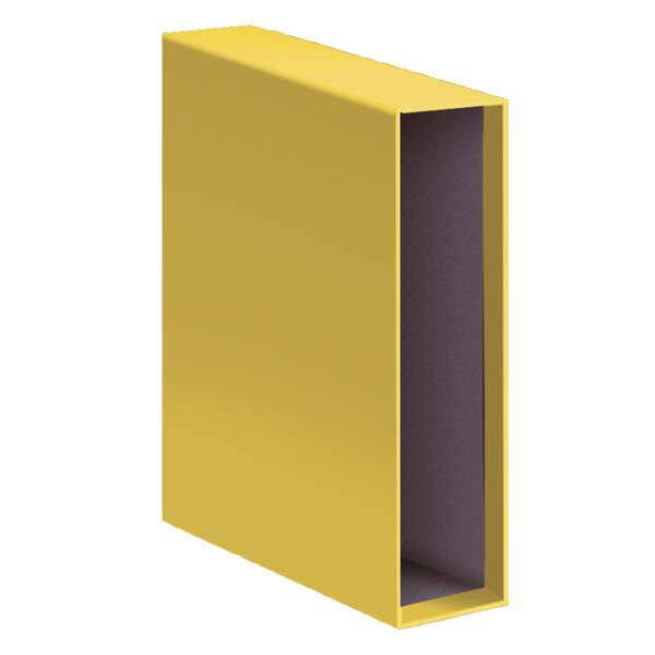 Copertina Dohe Archicolor per raccoglitore a leva - Formato Folio - Cartoncino a righe - Colore giallo