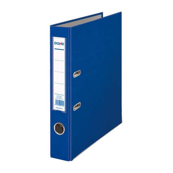 File a leva di Dohe Archicolor con rado - cartone - formato folio - lombo di stretta - colore blu