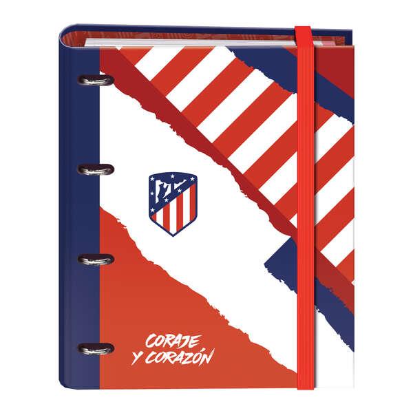 Poster Dohe Atletico de Madrid Coraggio e Cuore 4 Anelli formato A4 con 100 fogli