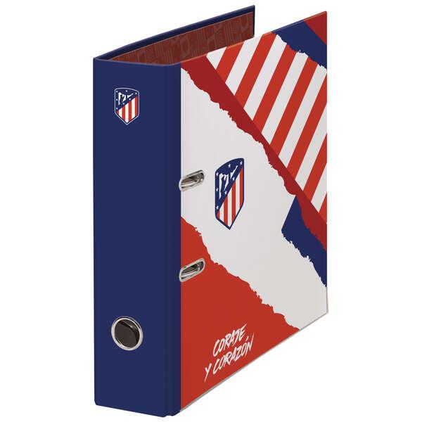 Dohe atletico di Madrid Coraggio e Leva del Cuore Cartella con rado - copertina in cartoncino foderato - formato A4 - occhiello