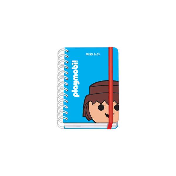 Dohe Playmobil Core Agenda scolastica a spirale cablata A6 - Diametro pagina - Carta 80 g/m2 - Copertina in cartone laminato -