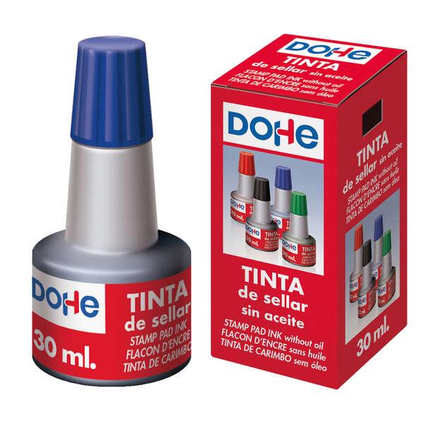 Inchiostro Dohe per tampone e francobolli da 30 ml - colore blu