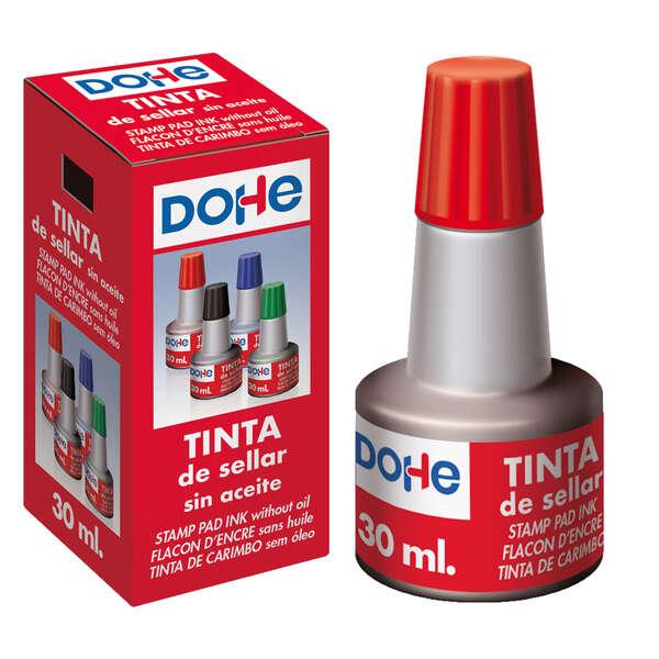 Inchiostro Dohe per cialde e francobolli da 30 ml - colore rosso