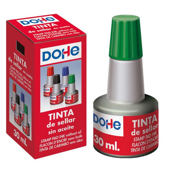 Inchiostro Dohe per tampone e francobolli da 30 ml - colore verde