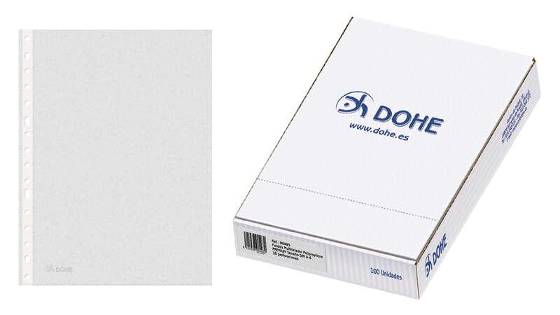 DOHE Scatola da 100 MultitalEdro Premium A4 perforazioni - 16 - trasparente