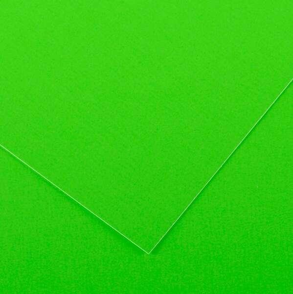 Canson Guarro Confezione da 25 carte Iris da 185G - 50x65cm - colore verde fluota