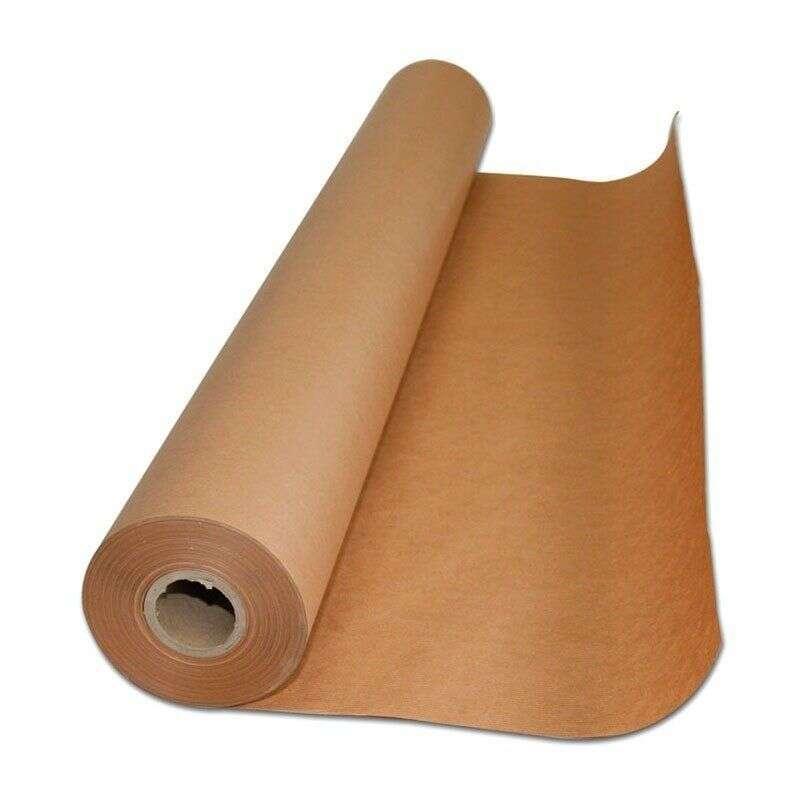 Rotolo di lettere Fabrisa Kraft marrone 1x25m