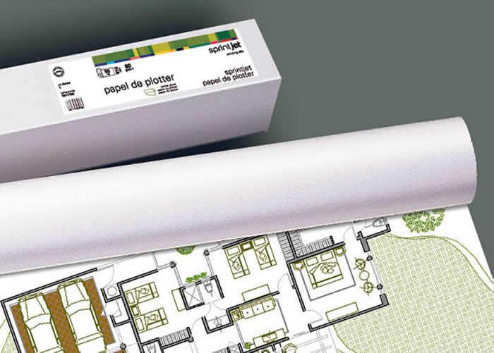 Carta Fabrisa Plus per Plotter 80GR - Formato 914 mm x 50 m