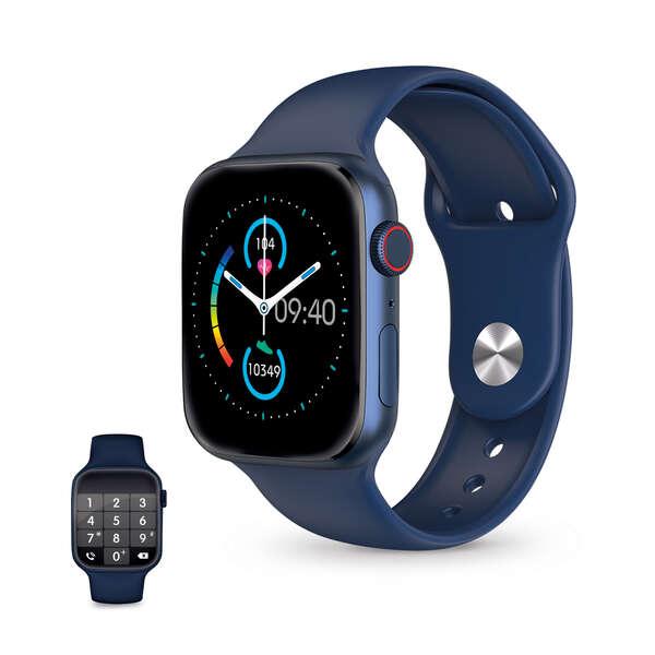 Smartwatch Ksix Urban 4 - Frequenza Cardiaca - Monitoraggio del Sonno - Colore Blu