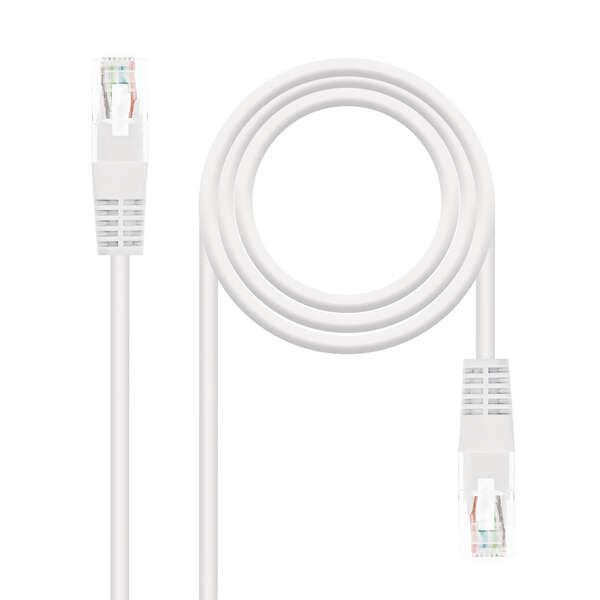 Nanocable 10.20.0402-W cavo di rete Bianco 2 m Cat6e U/UTP (UTP)