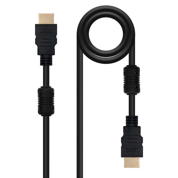 Nanocable 10.15.1803 cavo HDMI 3 m HDMI tipo A (Standard) Nero