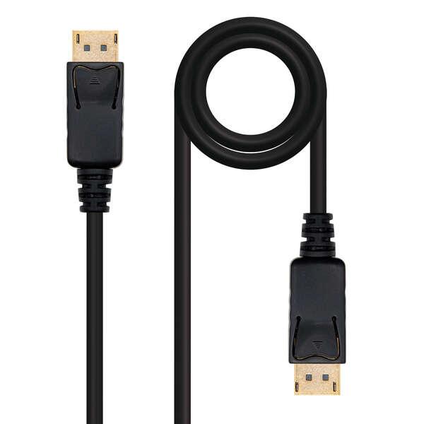 Nanocable 10.15.2302 cavo DisplayPort 2 m Nero