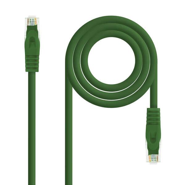 Nanocable 10.20.1800-GR cavo di rete Verde 0,5 m Cat6a U/UTP (UTP)