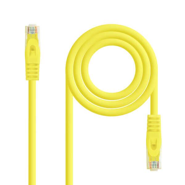 Nanocable 10.20.1801-Y cavo di rete Giallo 1 m Cat6a U/UTP (UTP)