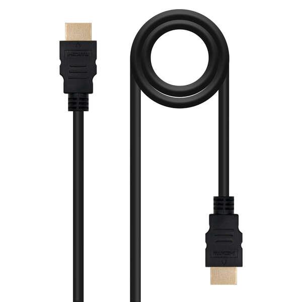 Nanocable 10.15.1701 cavo HDMI 10 m HDMI tipo A (Standard) Nero