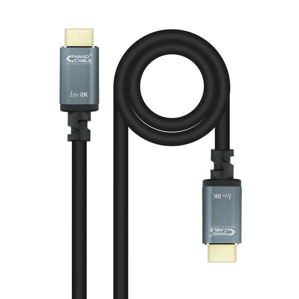 Nanocable 10.15.8010 cavo HDMI 10 m HDMI tipo A (Standard) Nero