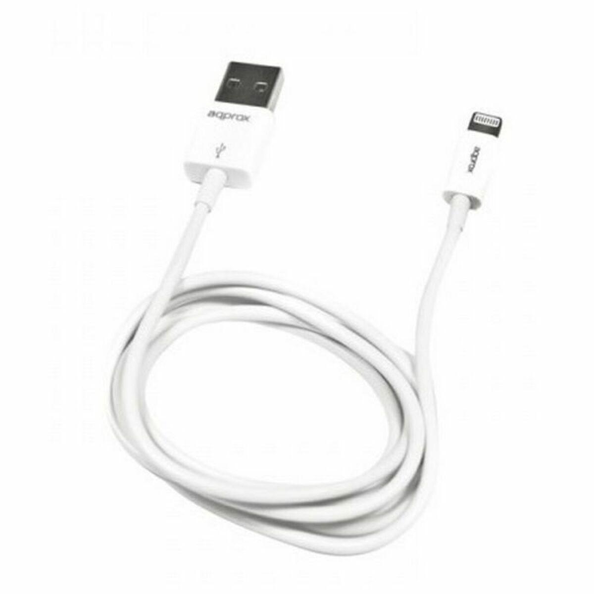 Cavo USB di circa un USB/Lightning - 2 in 1 per Android e Apple - 1m