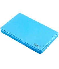 Approssimativa casa esterna HD 2.5 SATA -usb 2.0 - colore blu