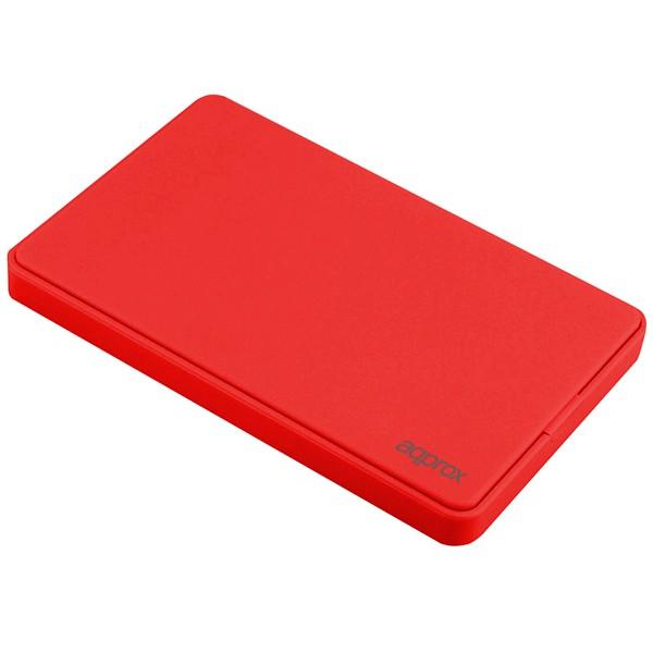 Casa esterna approssimativa HD 2.5 SATA -usb 3.0 - colore rosso