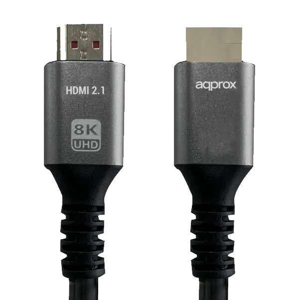 Cavo HDMI ca.1 2.1 maschio/maschio - Risoluzione supremi 8K - lunghezza 1m