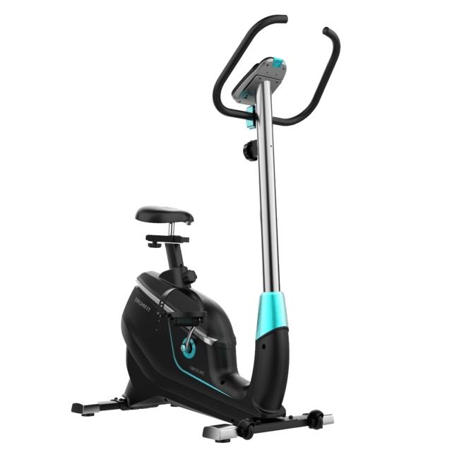 CECOTEC DRUMFIT CYLE 9000 Talos Bike statica - Resistenza magnetica regolabile - Manubrio con sensore frequenza cardiaca - Supp