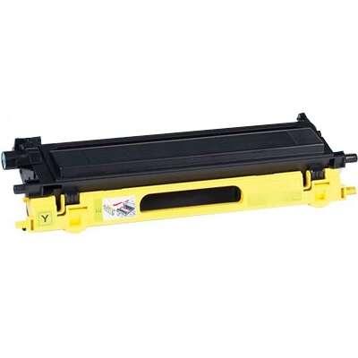 Cartuccia toner giallo generico Brother TN135/TN130 - Sostituisce TN135Y/TN130Y