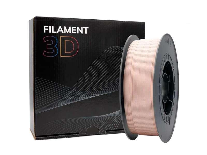 PLA 3D - diametro 1,75 mm - bobina da 1 kg - colore rosa pastello