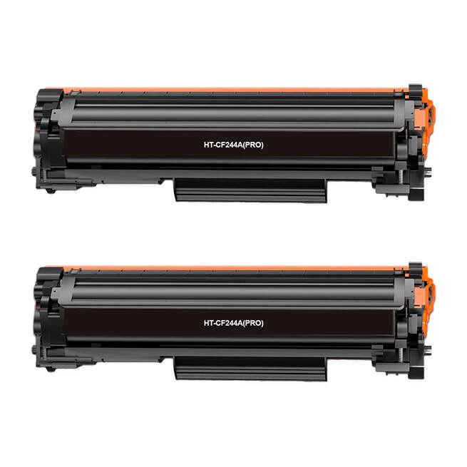 HP CF244A Nero Confezione da 2 cartucce toner generiche - Sostituisce 44A