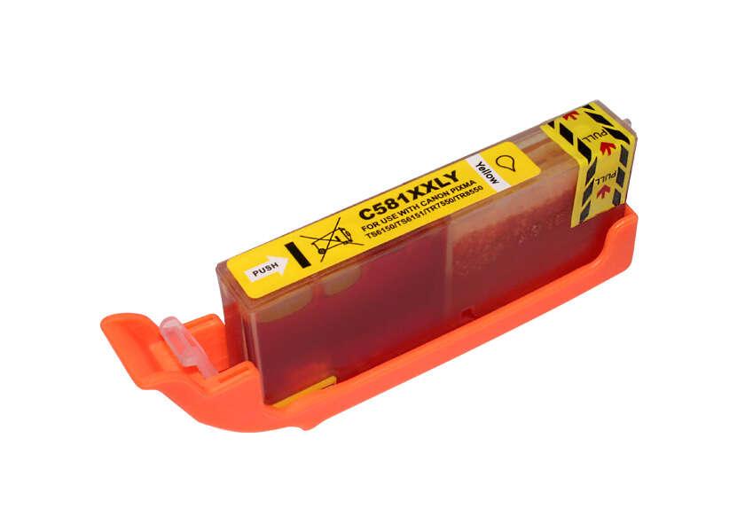 Canon CLI581XXX CARTURCA INCRAGNO GIALLO - Sostituzione 1997C001/2105C001/2051C001