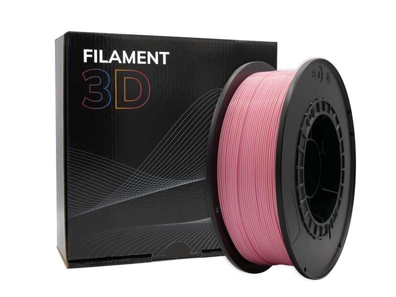 Filamento PLA 3D - Diametro 1,75 mm - Bobina da 1 kg - Colore rosa crema