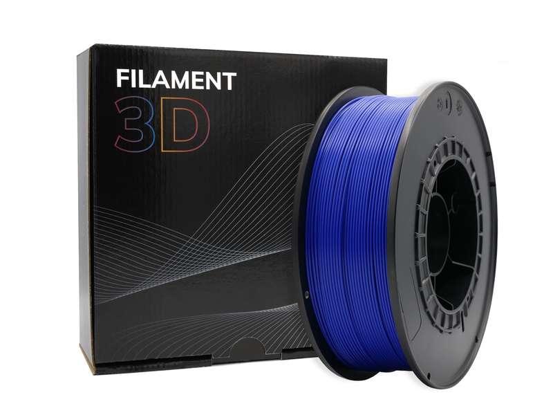 Filamento PLA 3D - Diametro 1,75 mm - Bobina da 1 kg - Colore Blu notte