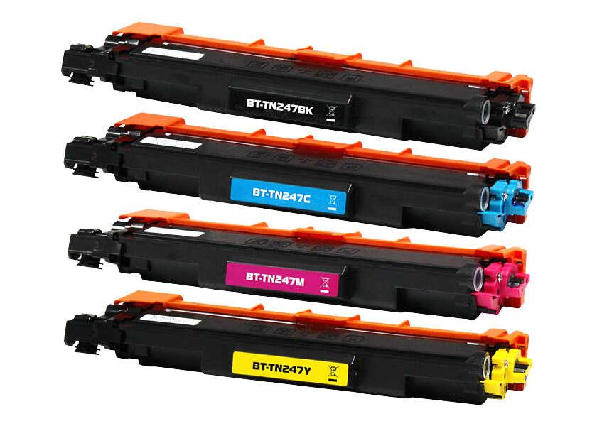 Brother TN247/TN243 Confezione da 4 cartucce toner generiche