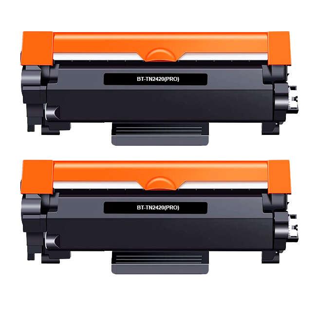 Brother TN2420/TN2410 Nero Confezione da 2 cartucce toner generiche