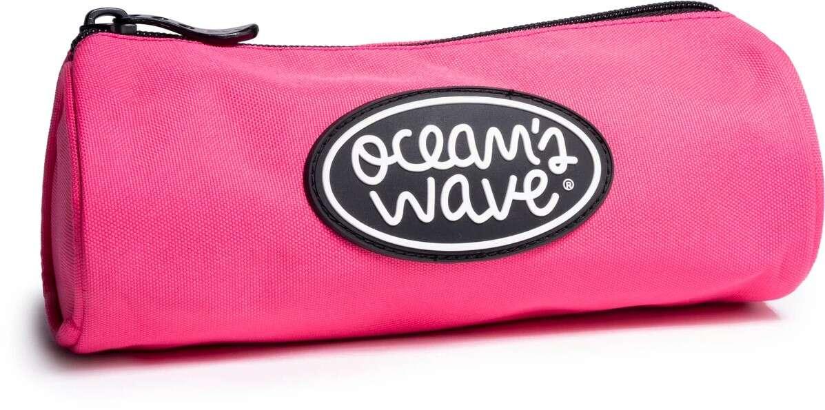 Custodia rotonda Oceans Wave - Grande ampiezza - Colore fucsia