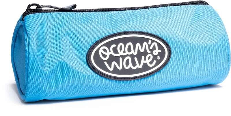 Custodia rotonda Oceans Wave - Grande ampiezza - colore blu neon