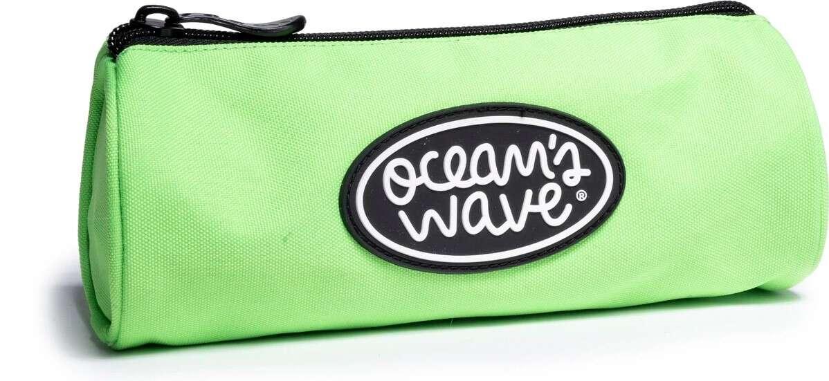 Custodia rotonda Oceans Wave - Grande ampiezza - colore verde neon