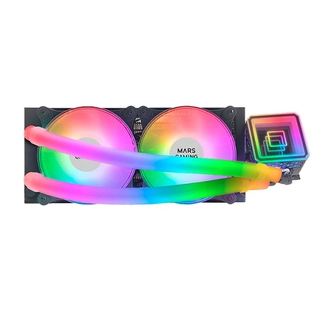 KIT WATERCOOLING AIO MARS GAMING ML-ULTRA240 RGB - 240MM (NOIR)