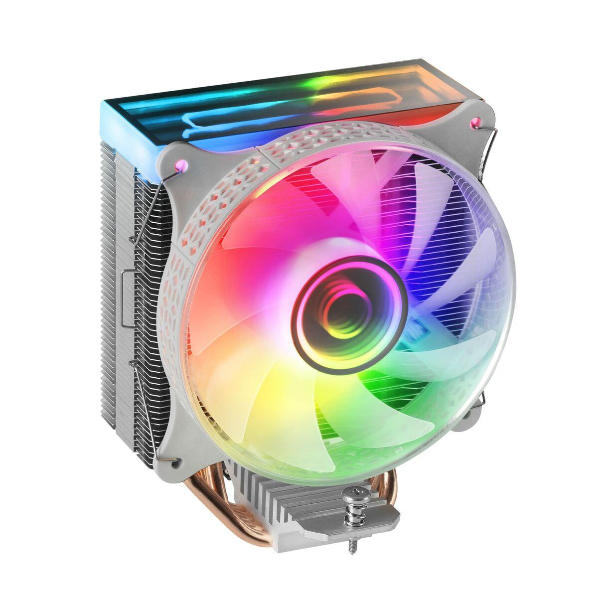 VENTILATEUR POUR PROCESSEUR MARS GAMING MCPU-VR RGB (BLANC)