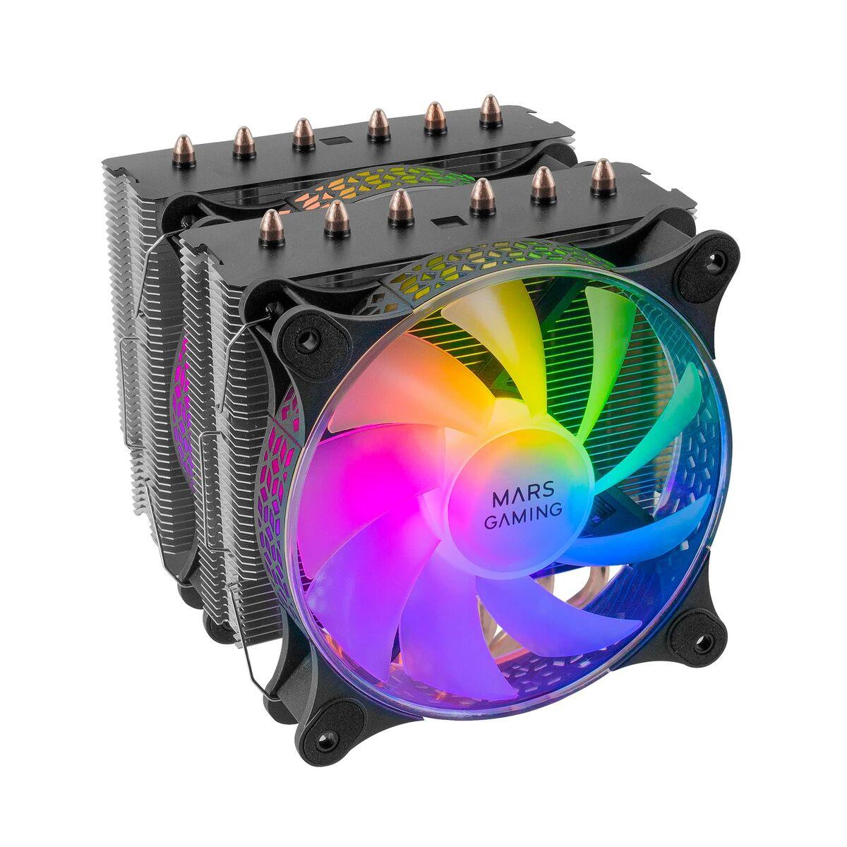 VENTILATEUR POUR PROCESSEUR MARS GAMING MCPU-XT RGB (NOIR)