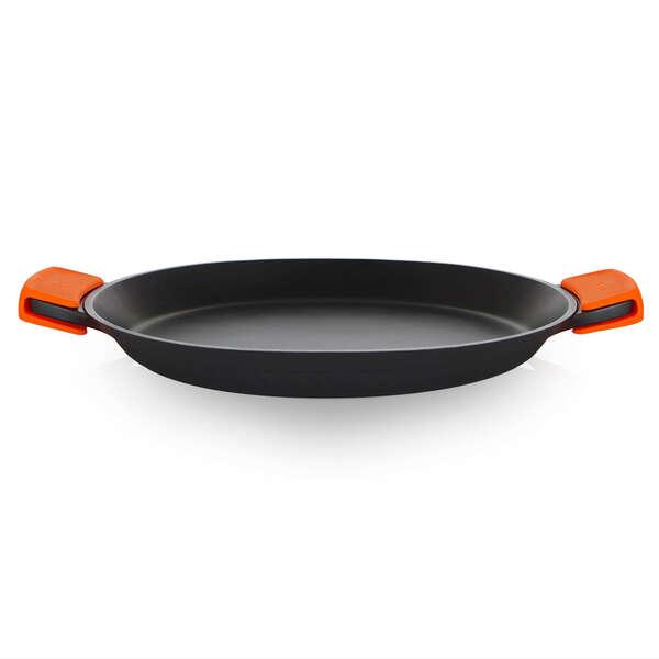 Orbegozo PDA Padella per Paella in Alluminio Pressofuso - VersatilitÃ  e Sicurezza in Cucina - Manici in Silicone - Antiadere