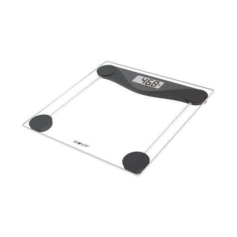 Muvip Bagno Basculante Digitale - Temperatura vetro - Spegnimento automatico - Sensori ad alta precisione - Peso massimo 180 kg