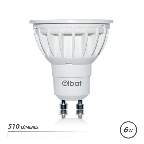 Lampadina LED Elbat GU10 6W 510LM - Luce bianca da 4000k