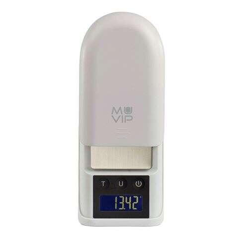 Muvip Digital Pocket Slip - Superficie in acciaio inox - Sensore ad alta precisione - Offerta automatica - Peso massimo 0,300 kg