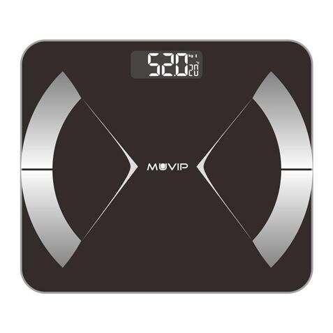 Muvip Body Muscle Bascula de Baño Digital Bluetooth - Pantalla LCD - Plataforma - Bild 1 von 1