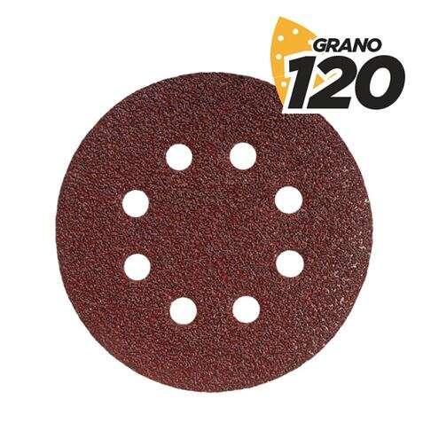 BilM BLIM di 10 affonda con velcro per SancAdora BL0150 - 125mm - Grana 120 - Formato Circolare