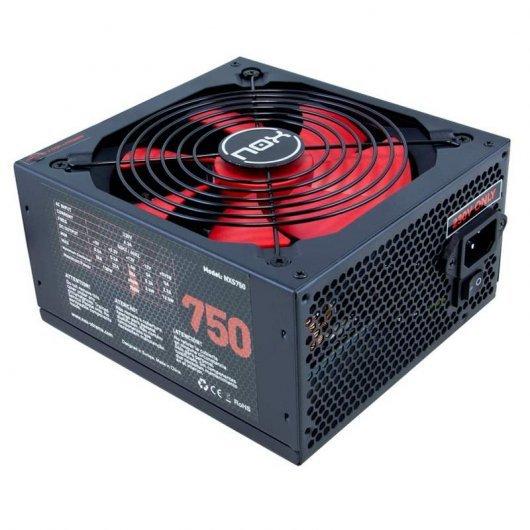 NOX NX 750W Fonte alimentare 750W ATX 12V - PFC attivo - ventola di ultrasilen 140mm