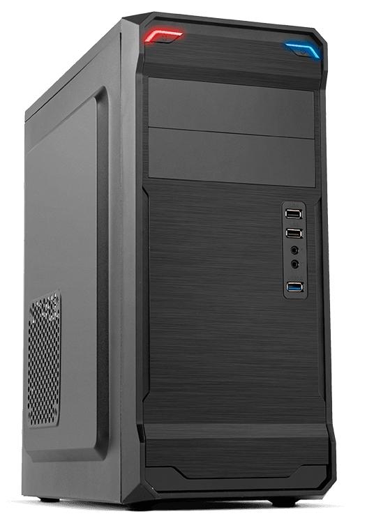 Nox Kore Case Semiterirre Atx, Micro Atx - LED frontale - 3x SSD 2.5 - 3x HDD 3.5 - 1x ODD 5.25 - USB 3.0, USB 2.0 - UP fino a